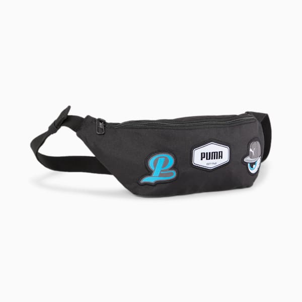 PUMA Patch Unisex Waist Bag, PUMA Black, extralarge-IDN