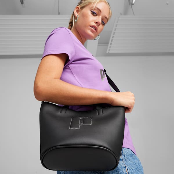 Mini bolso shopper PUMA Sense, PUMA Black, extralarge