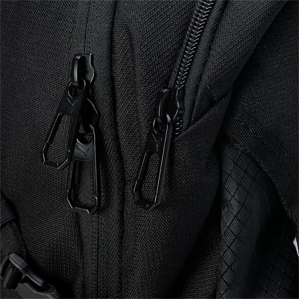BMW MMS Statement Backpack, PUMA Black-AOP, extralarge-IND