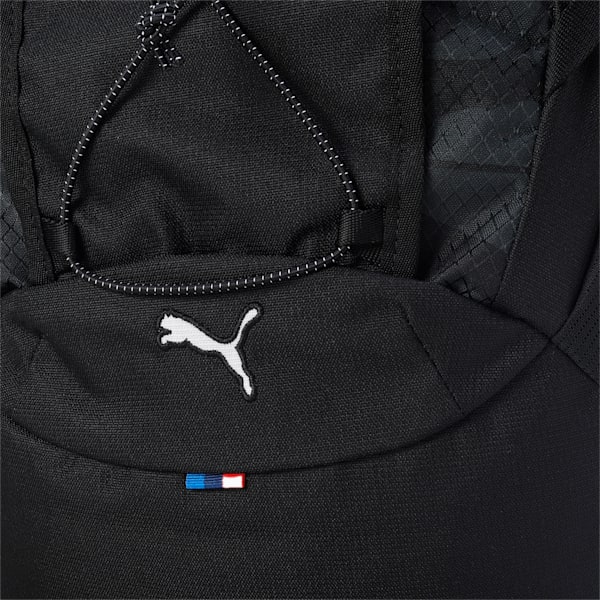BMW MMS Statement Backpack, PUMA Black-AOP, extralarge-IND