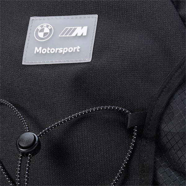 BMW MMS Statement Backpack, PUMA Black-AOP, extralarge-IND