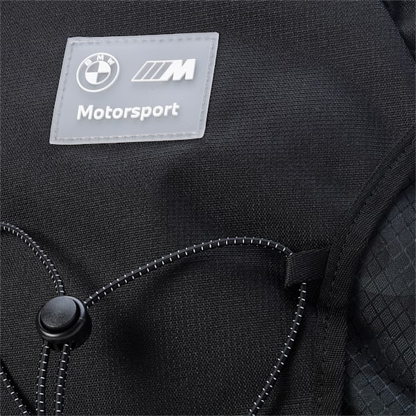 BMW MMS Statement Unisex Backpack, PUMA Black-AOP, extralarge-IND