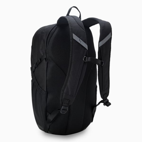 BMW MMS Statement Backpack, PUMA Black-AOP, extralarge-IND