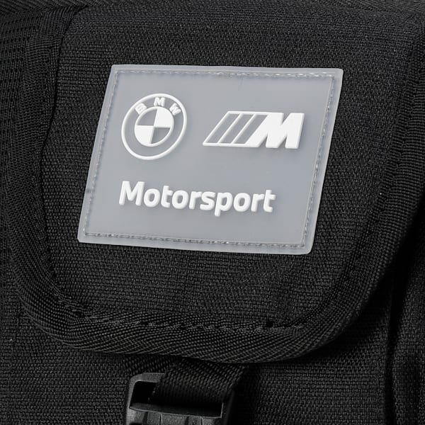 BMW MMS Statement Small Messenger Bag, PUMA Black-AOP, extralarge-IND