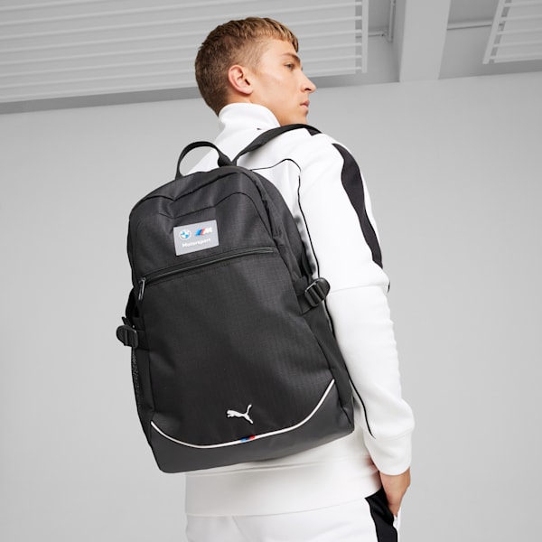 BMW M Motorsport Backpack, PUMA Black, extralarge