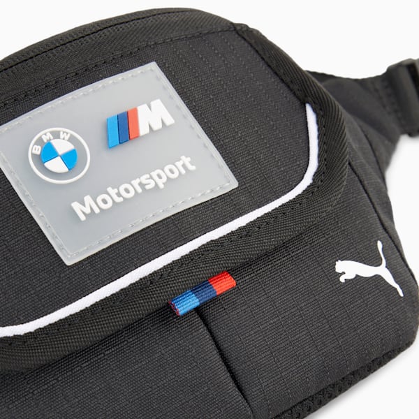 BMW M Motorsport Waist Bag, PUMA Black, extralarge-IND