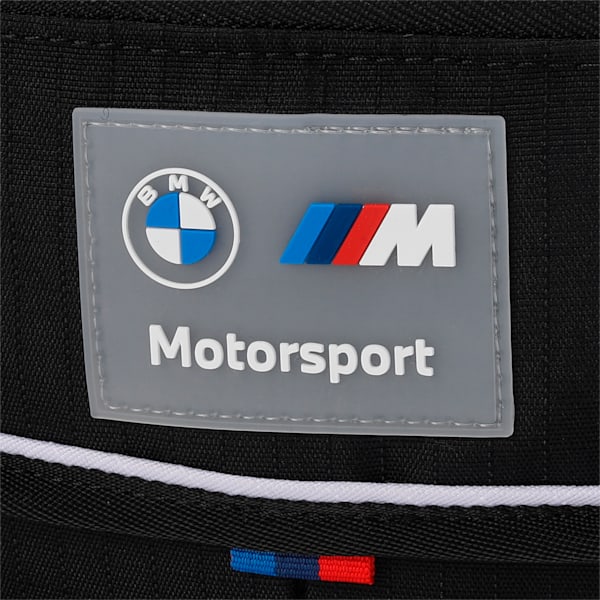 BMW M Motorsport Unisex Waist Bag, PUMA Black, extralarge-IND