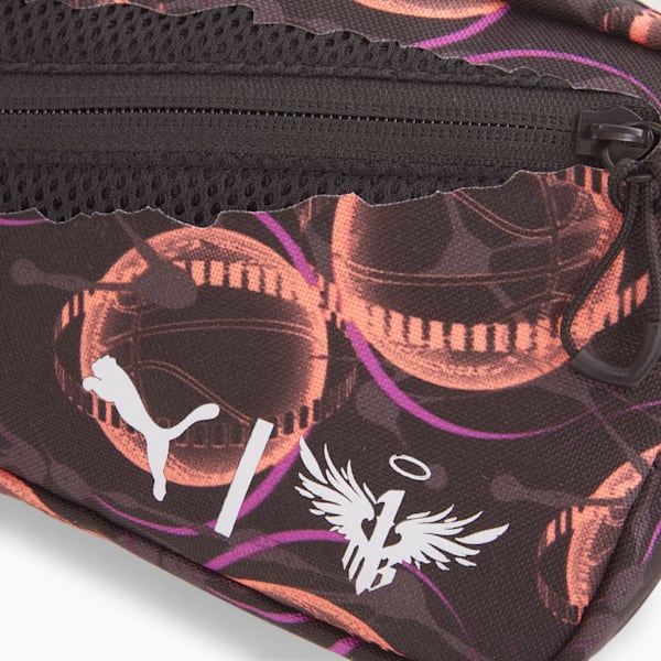 Bolso Bandolera PUMA x LAMELO BALL, PUMA Black-AOP, extralarge