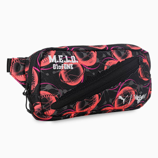 PUMA x LaMelo Crossbody Bag, PUMA Black-AOP, extralarge-IND