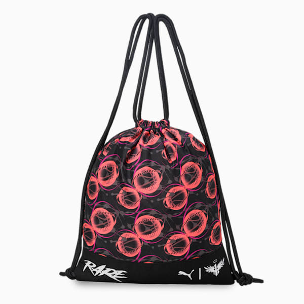 LaMelo Unisex Gymsack, PUMA Black-AOP, extralarge-IND