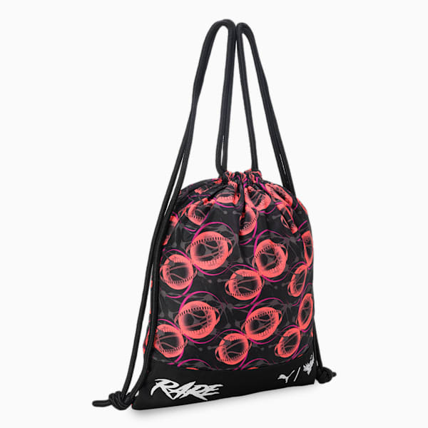 LaMelo Unisex Gymsack, PUMA Black-AOP, extralarge-IND