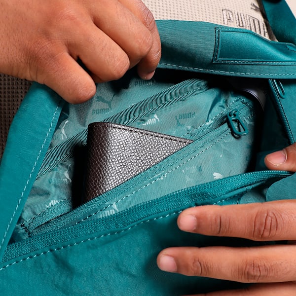 PUMA.BL Unisex Waistbag, Cold Green, extralarge-IND