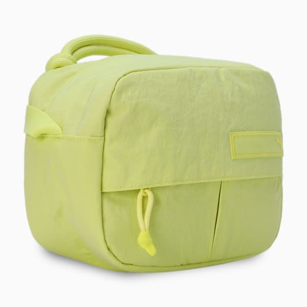 PUMA.BL Unisex Crossbody Bag, Lime Sheen, extralarge-IND