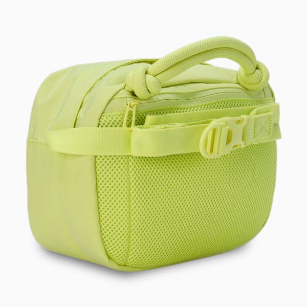 PUMA.BL Unisex Crossbody Bag, Lime Sheen, extralarge-IND