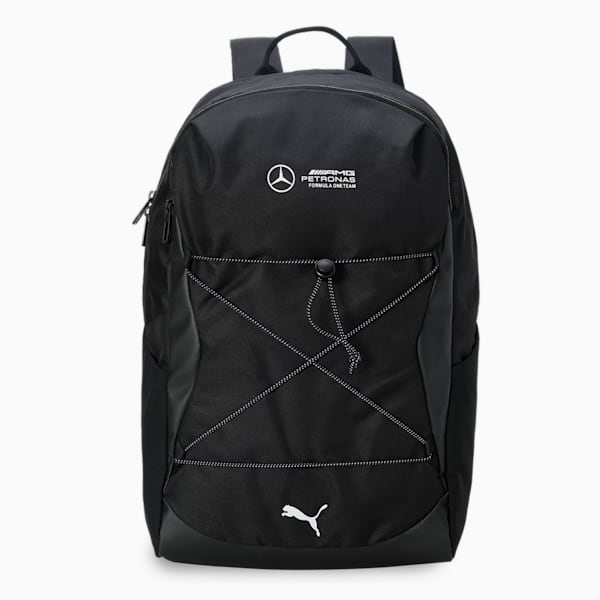 Mercedes-AMG Petronas Motorsport Unisex Backpack, PUMA Black, extralarge-IND