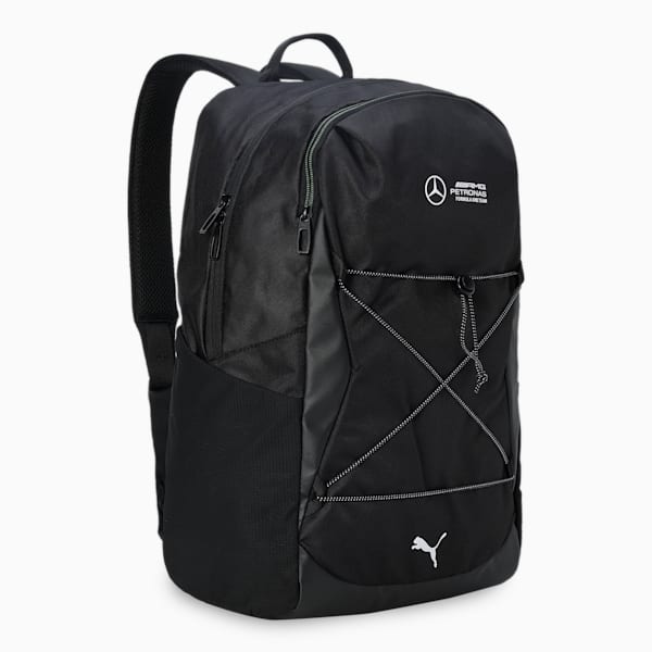 Mercedes-AMG Petronas Motorsport Unisex Backpack, PUMA Black, extralarge-IND