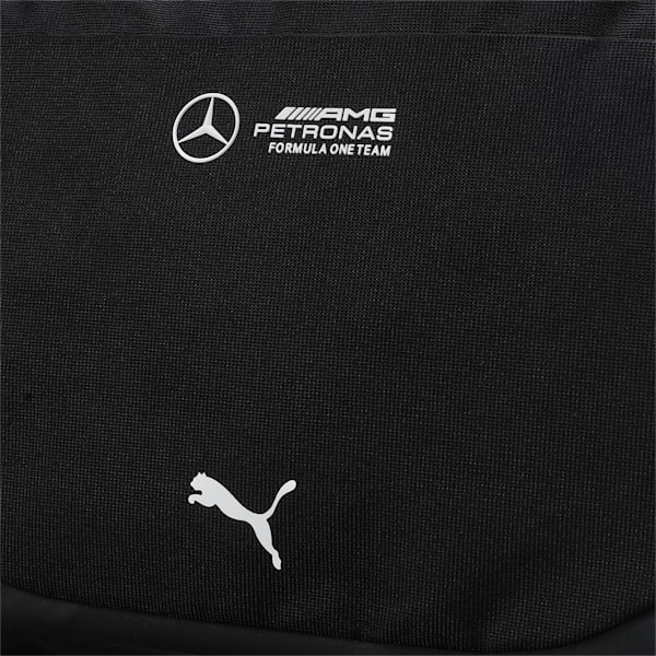 Mercedes-AMG Petronas Motorsport Unisex Duffle Bag, PUMA Black, extralarge-IND