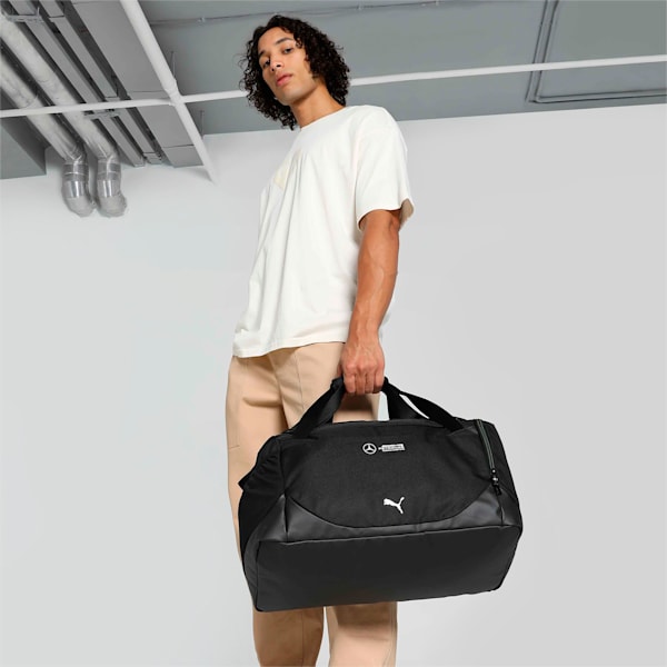 Mercedes-AMG Petronas Motorsport Duffle Bag, PUMA Black, extralarge-IND