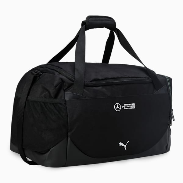 Mercedes-AMG Petronas Motorsport Unisex Duffle Bag, PUMA Black, extralarge-IND