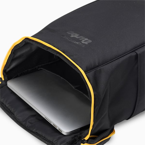 Porsche Legacy Motorsport Backpack, PUMA Black, extralarge-IND