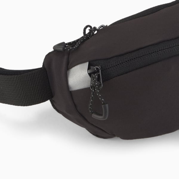 PR Classic Unisex Running Waist Bag, Puma Black, extralarge-IND