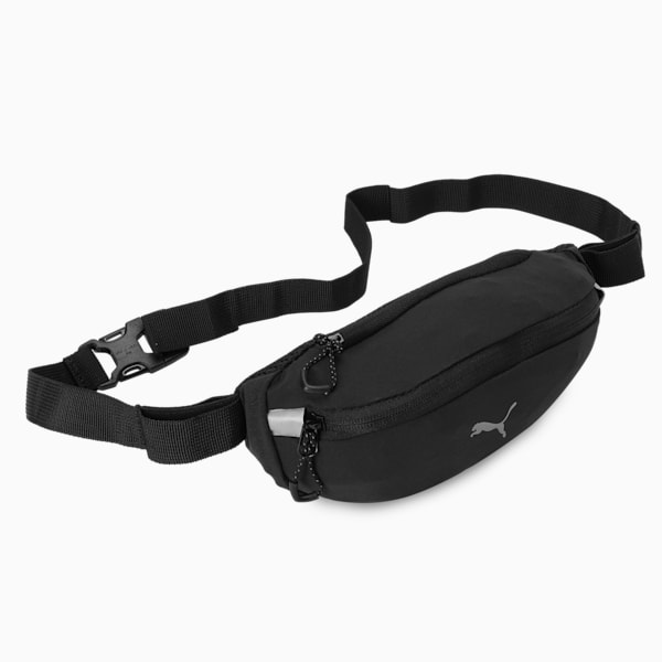 PR Classic Running Waist Bag, Puma Black, extralarge-IND