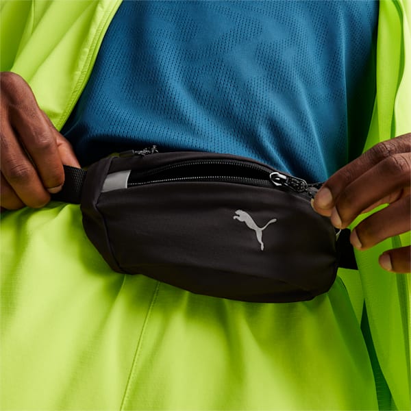 PR Classic Running Waist Bag, Puma Black, extralarge-AUS