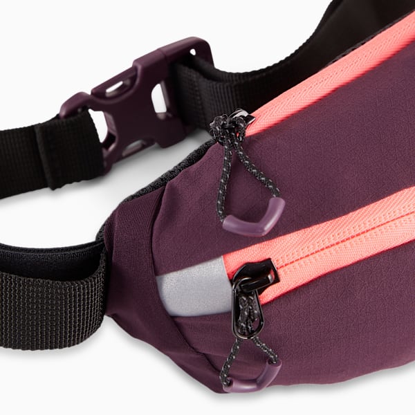 ユニセックス ランニング クラシック ウェストバッグ 0.8L, Midnight Plum, extralarge-JPN