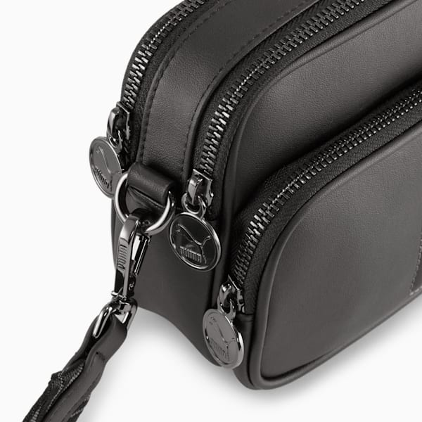 Bolso bandolera mediano PUMA Sense, PUMA Black, extralarge