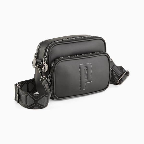 Bolso bandolera mediano PUMA Sense, PUMA Black, extralarge