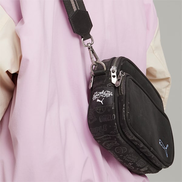 PUMA x SOPHIA CHANG Women's Cross Body Bag, PUMA Black, extralarge-IDN