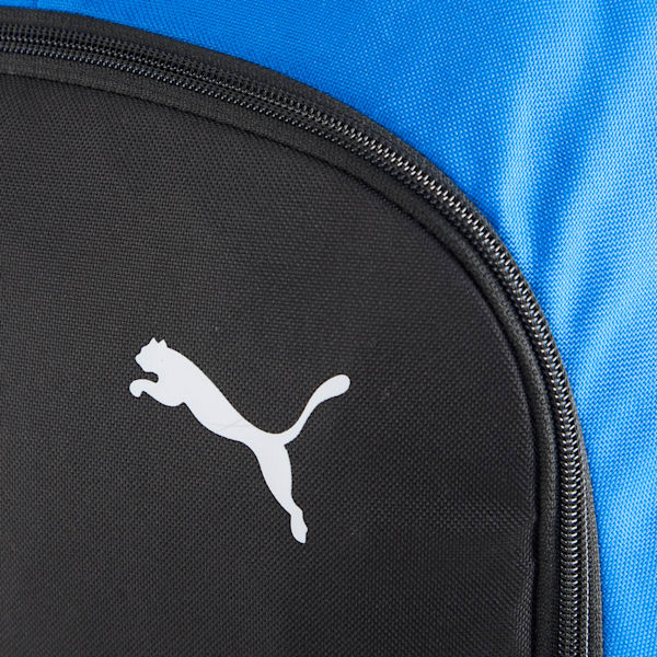 Mochila de fútbol teamGOAL Premium XL, Electric Blue Lemonade-PUMA Black, extralarge