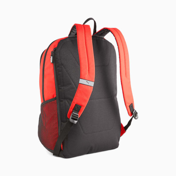 teamGOAL Premium XL Soccer Backpack, PUMA Red-PUMA Black, extralarge