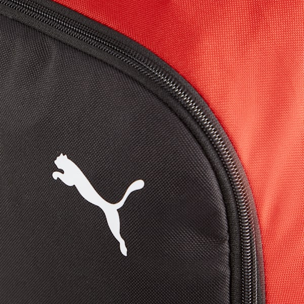 teamGOAL Premium XL Soccer Backpack, PUMA Red-PUMA Black, extralarge