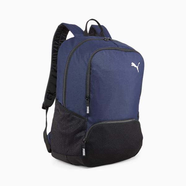 teamGOAL Premium XL Soccer Backpack, PUMA Navy, extralarge