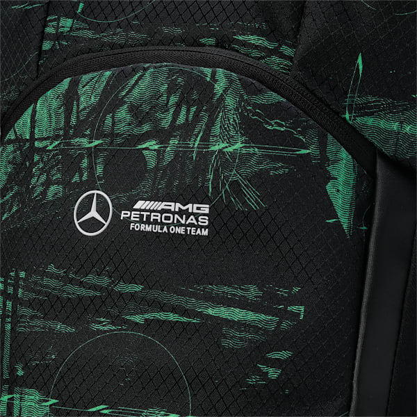 Mercedes-AMG Petronas Motorsport Statement Backpack, PUMA Black-AOP, extralarge-IND