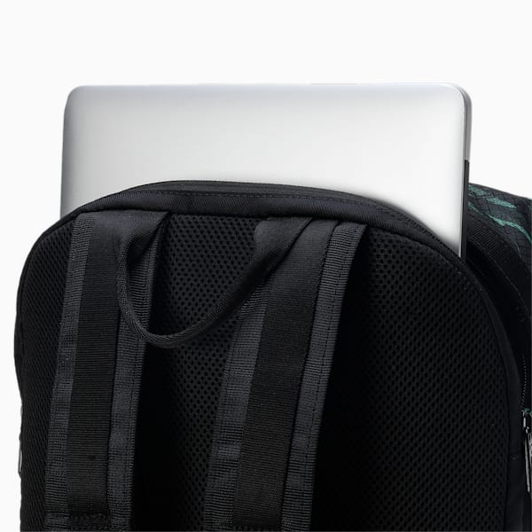 Mercedes-AMG Petronas Motorsport Statement Backpack, PUMA Black-AOP, extralarge-IND