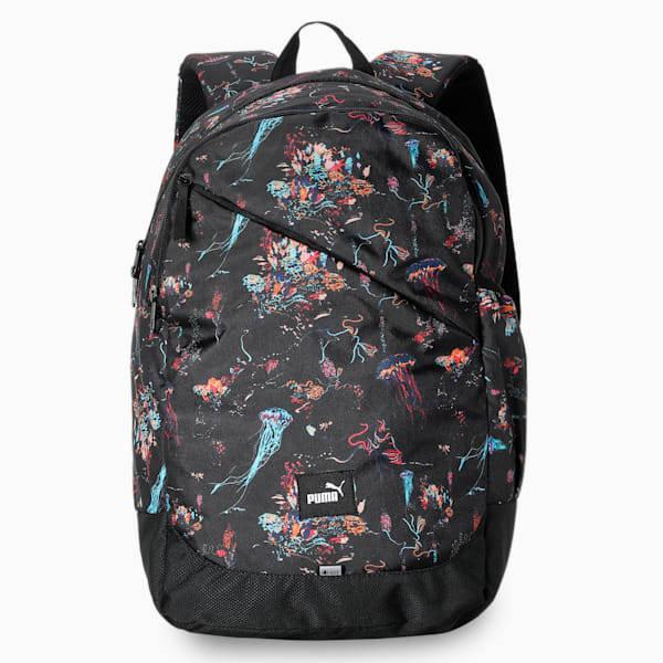 Dash Backpack, PUMA Black-color AOP, extralarge-IND