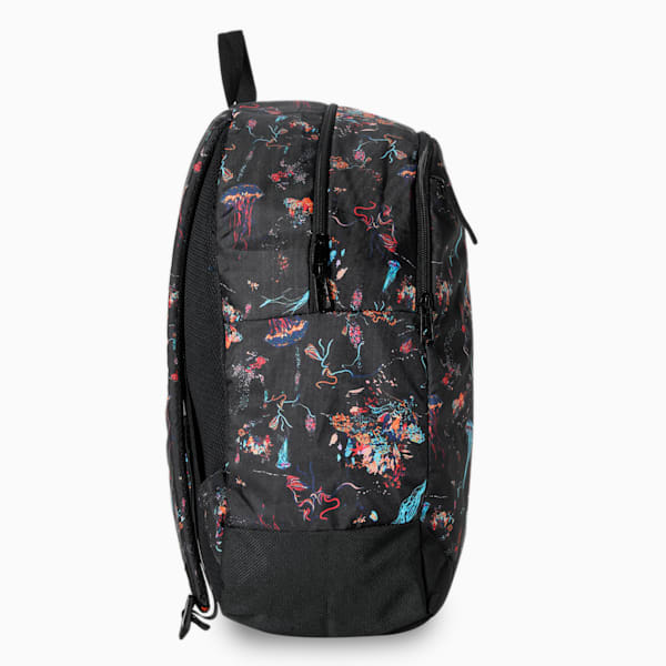 Dash Backpack, PUMA Black-color AOP, extralarge-IND