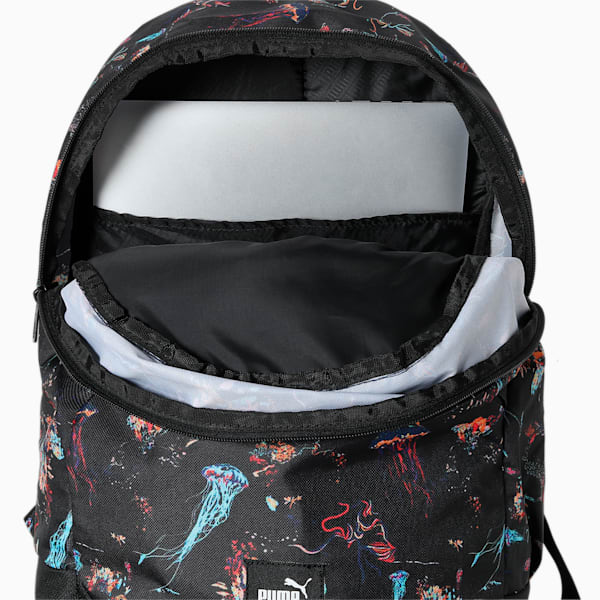 Dash Backpack, PUMA Black-color AOP, extralarge-IND