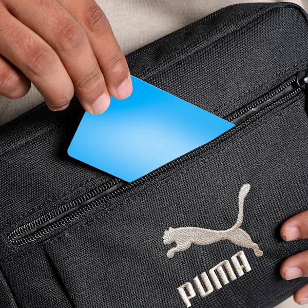Classics Archive Cross Body Bag, PUMA Black-Golden, extralarge-IND