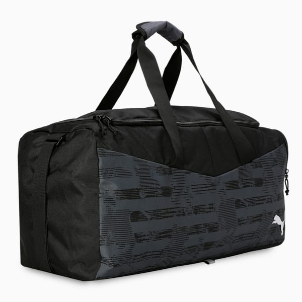 individualRISE Football Medium Bag, PUMA Black-Asphalt, extralarge-IND