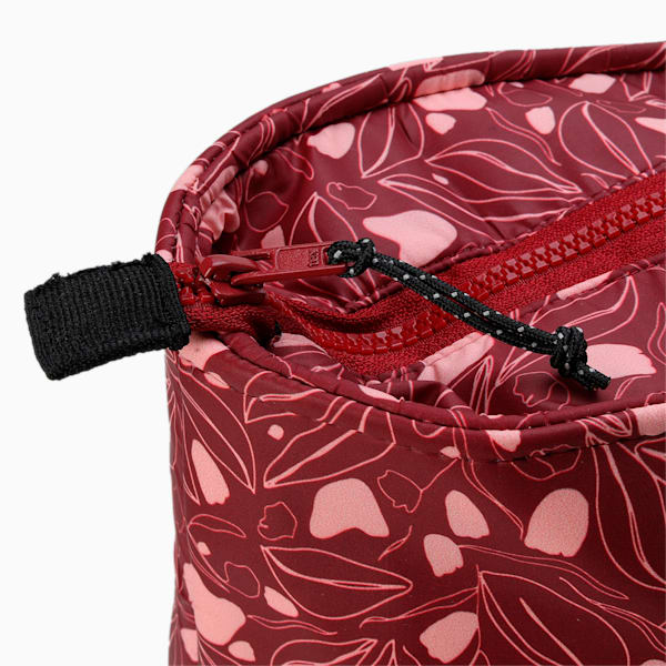 Women's Floral Tote Bag, Dark Jasper, extralarge-IND