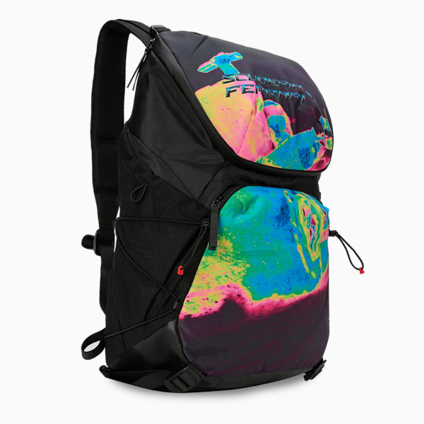 Scuderia Ferrari R Statement Motorsport Backpack, PUMA Black, extralarge-IND