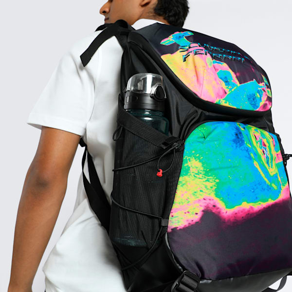 Scuderia Ferrari R Statement Motorsport Backpack, PUMA Black, extralarge-IND