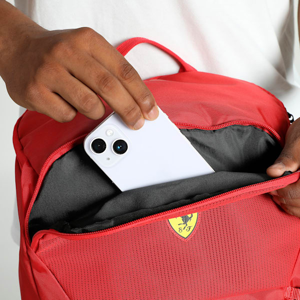 Scuderia Ferrari Race Motorsport Backpack, Rosso Corsa, extralarge-IND