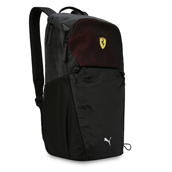 Scuderia Ferrari Race Unisex Motorsport Backpack, PUMA Black, extralarge-IND