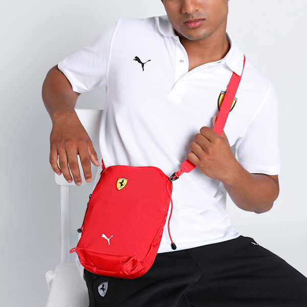 Scuderia Ferrari Race Motorsport Portable Bag, Rosso Corsa, extralarge-IND