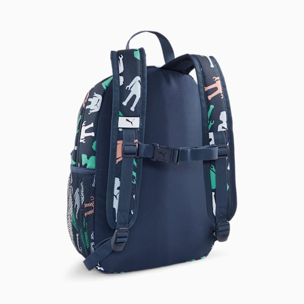 PUMA x PLAYMOBIL® Kid's Backpack, Club Navy-characters AOP, extralarge-IND