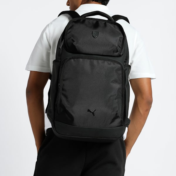 Scuderia Ferrari Style Motorsport Backpack, PUMA Black, extralarge-IND